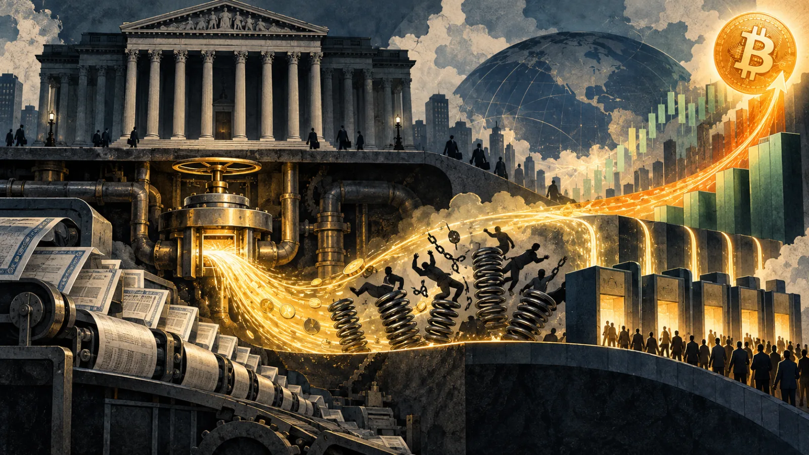 A hidden Treasury liquidity valve releases the force behind a Bitcoin rebound.