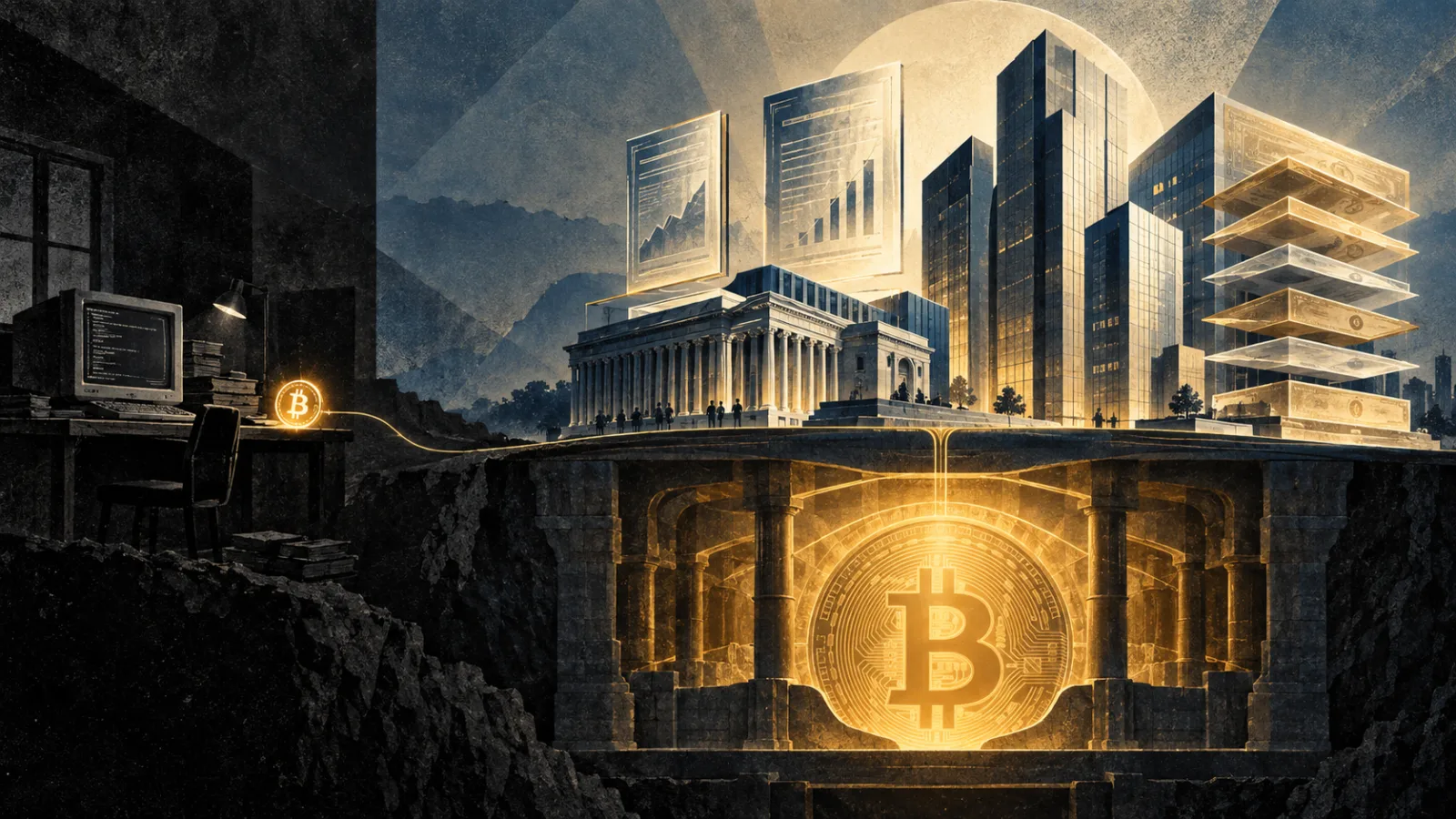 An early Bitcoin signal becomes the foundation of modern financial instruments.